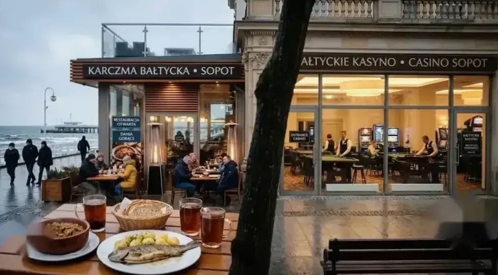 Podanie z menu degustacyjnego